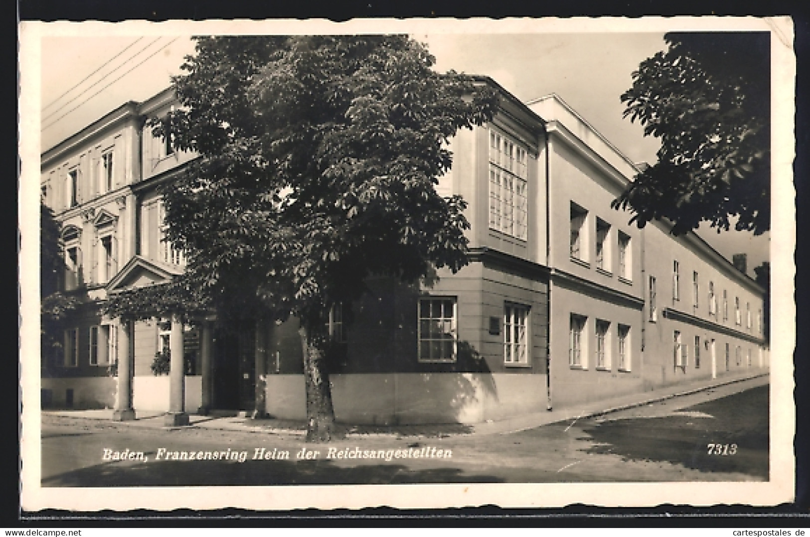 AK Baden, Franzensring Heim Der Reichsangestellten  - Sonstige & Ohne Zuordnung