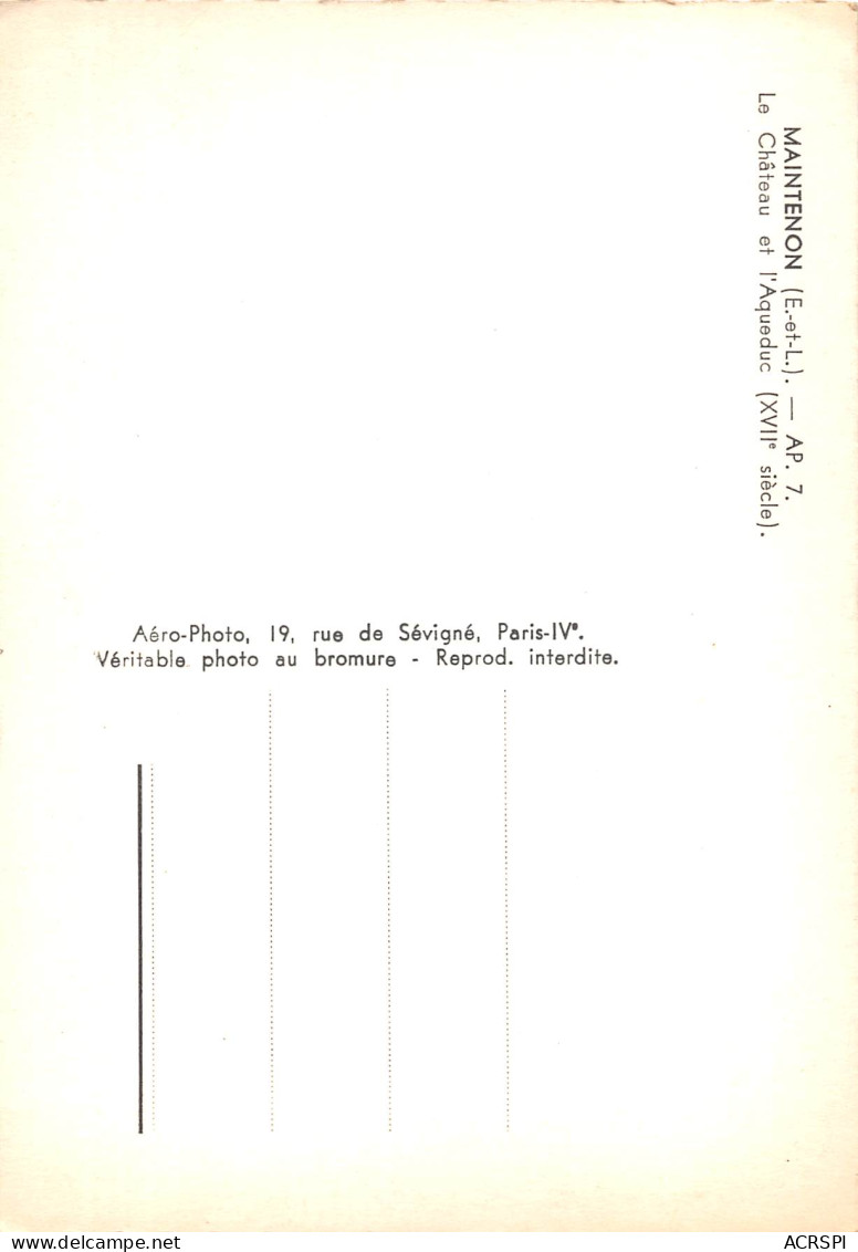 28 MAINTENON Le Chateau  Et L'aqueduc    N° 150 \MK3001 - Maintenon
