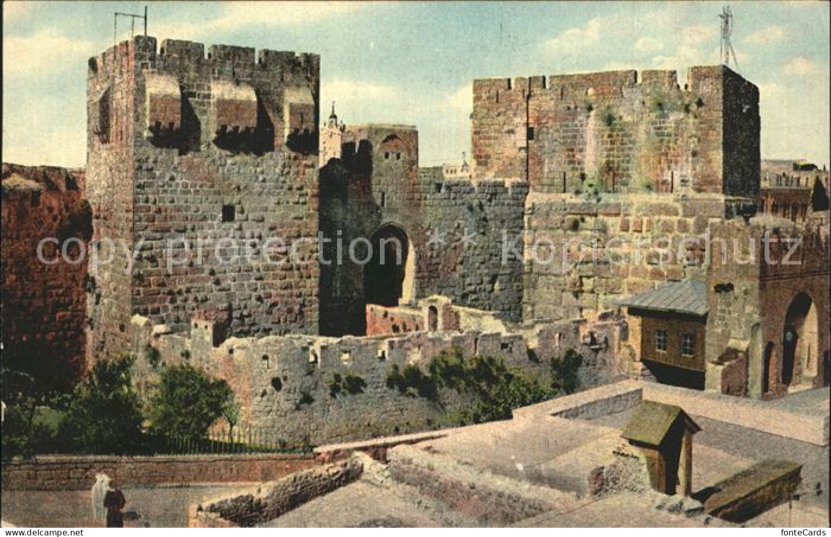 11923198 Jerusalem Yerushalayim Davidsturm  - Israël
