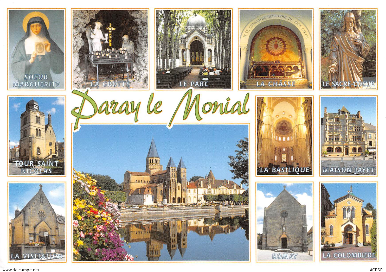 71 PARAY LE MONIAL Divers Aspects    N° 207 \MK3001 - Paray Le Monial