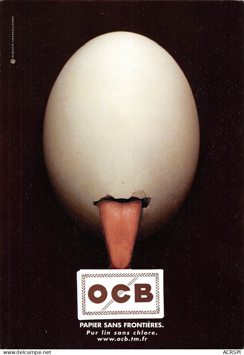 OCB Papier Sans Frontières Tabac PUB Publicité   N° 214 \MK3001 - Werbepostkarten