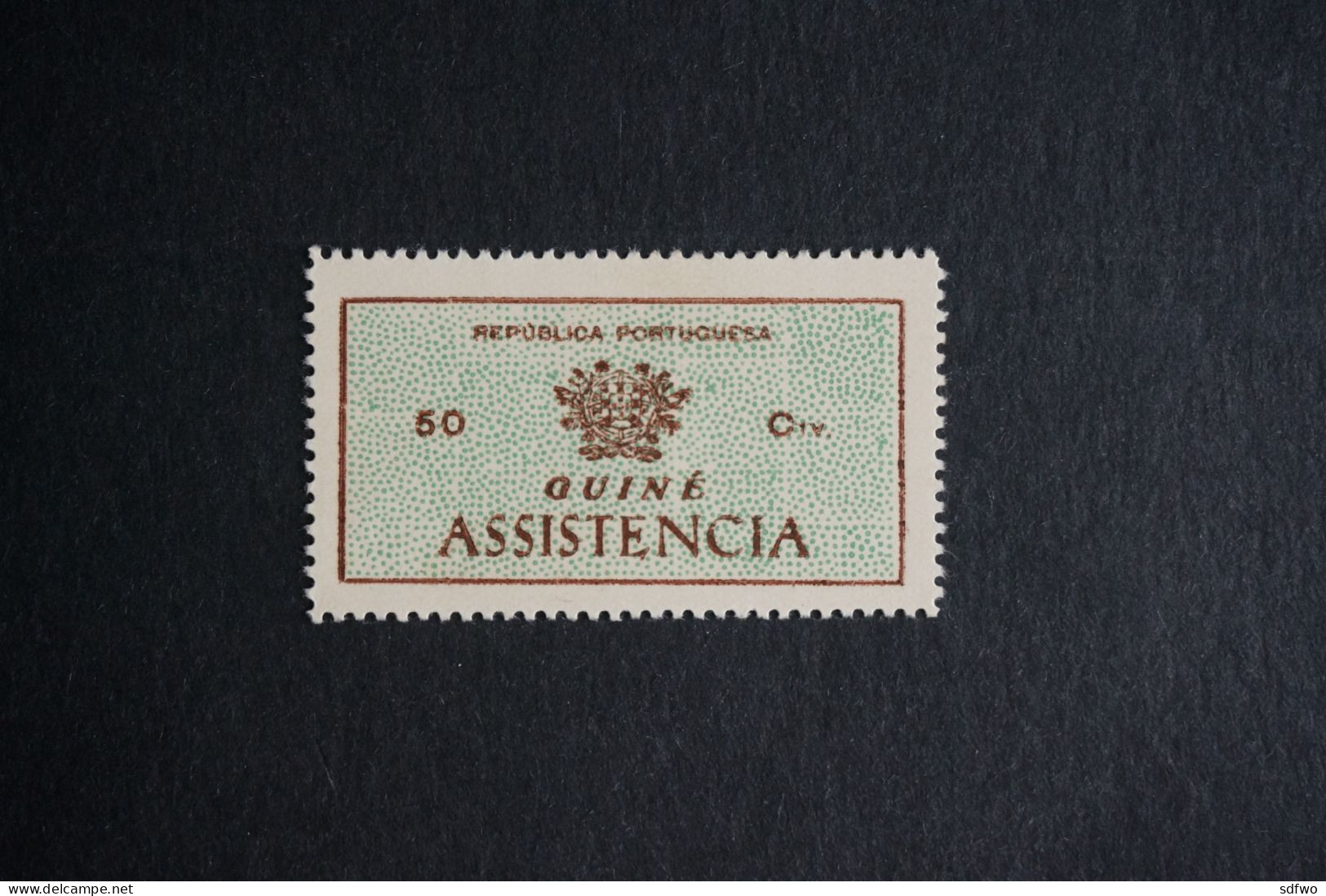 (T2) Portuguese Guinea - 1934 Postal Tax 50 C - Af. IP 08 - MH - Guinea Portuguesa