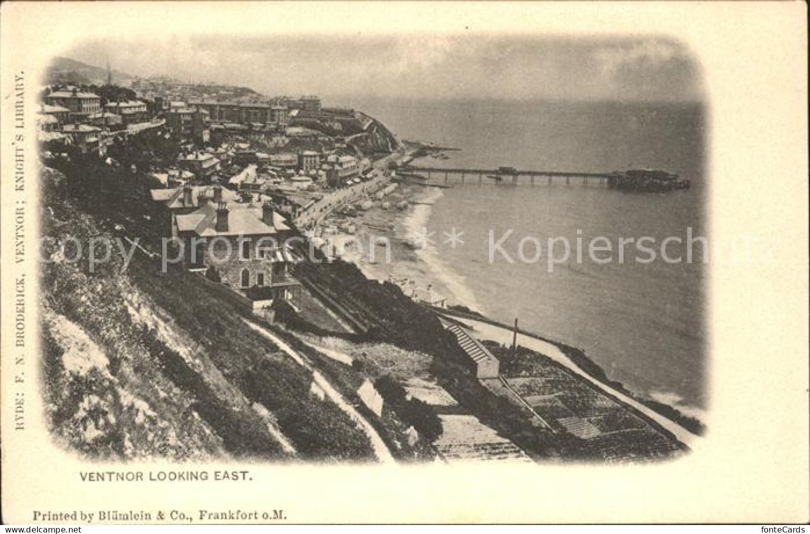 11923141 Ventnor Isle Of Wight Looking East Shanklin - Other & Unclassified