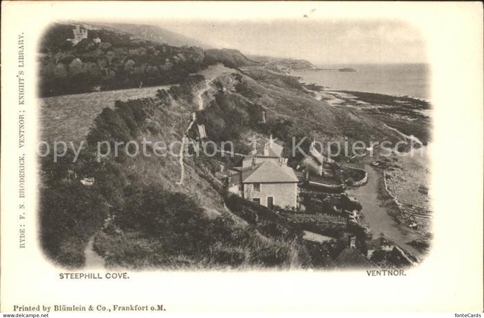 11923140 Ventnor Isle Of Wight Steephill Cove Shanklin - Other & Unclassified