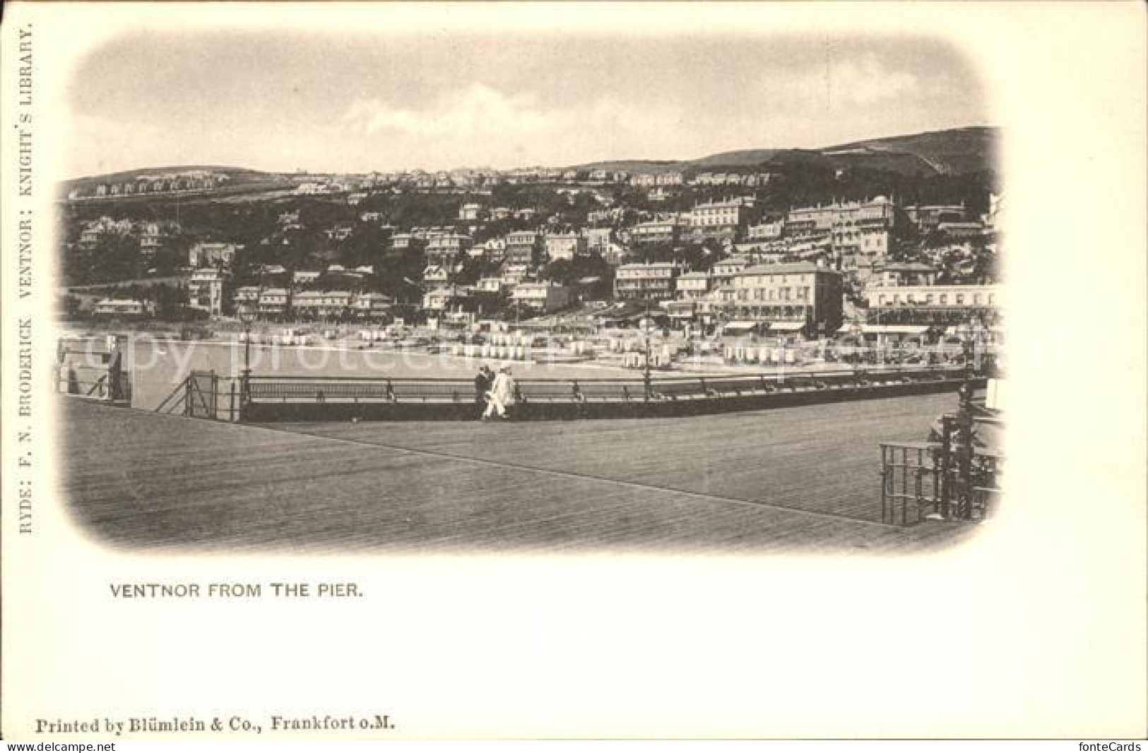 11923139 Ventnor Isle Of Wight From The Pier Shanklin - Sonstige & Ohne Zuordnung