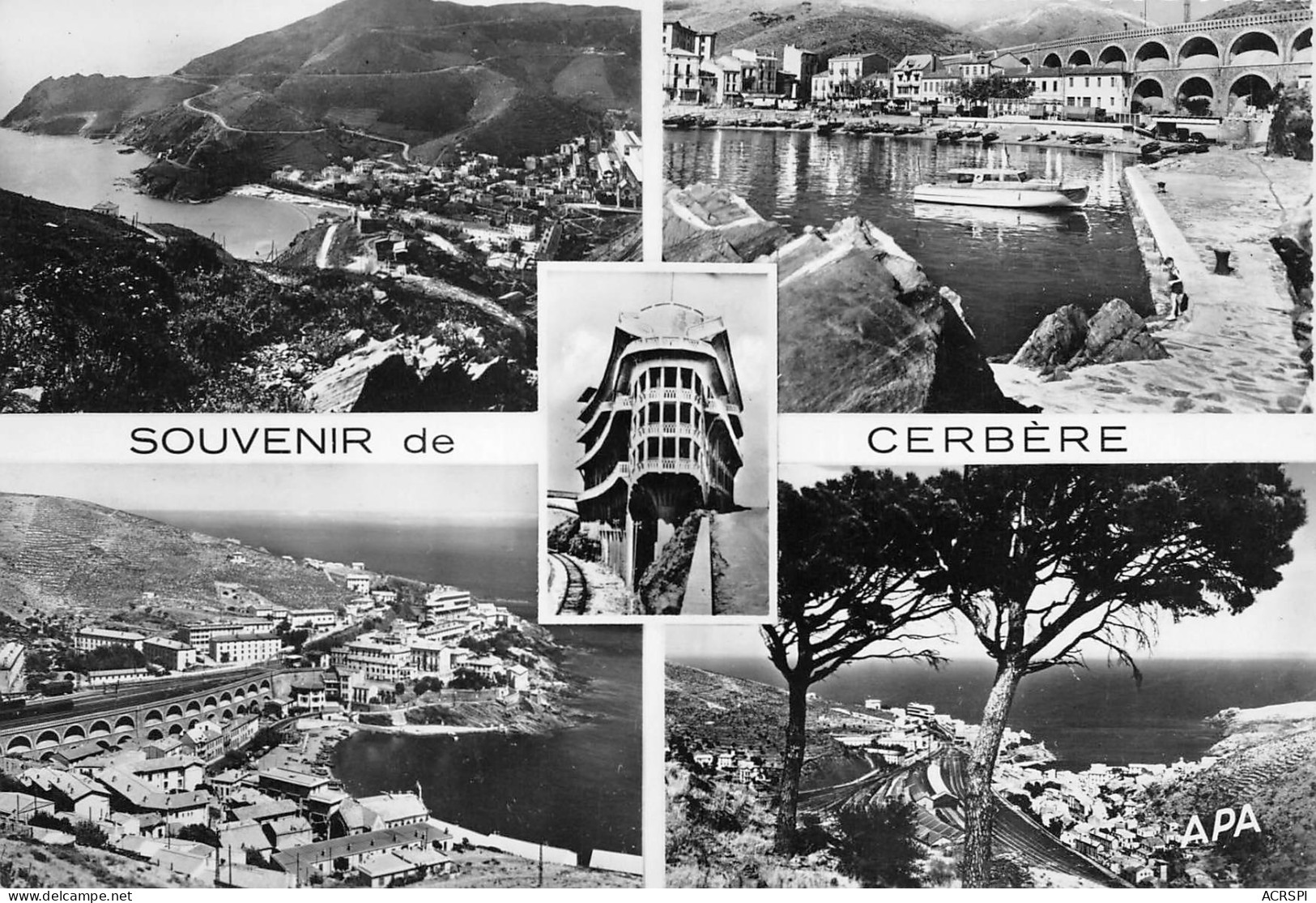 66   CERBERE  Multivue Souvenir N° 106 \MK3002 - Cerbere