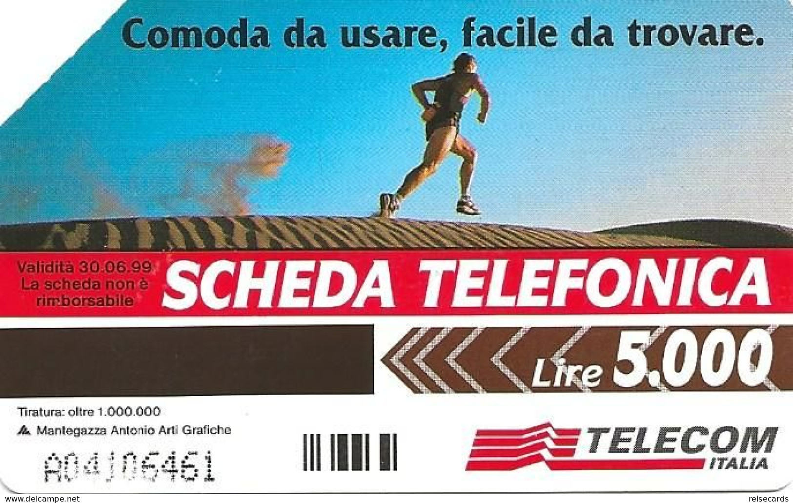 Italy: Telecom Italia - La Scheda Telefonica, Non Cercarla Lontano (A) - Publiques Publicitaires