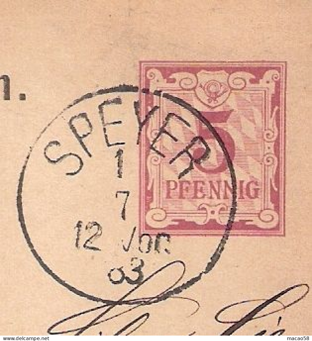 -Lot-Ganzsachen -Entier Postaux - Bavière- - Postal  Stationery