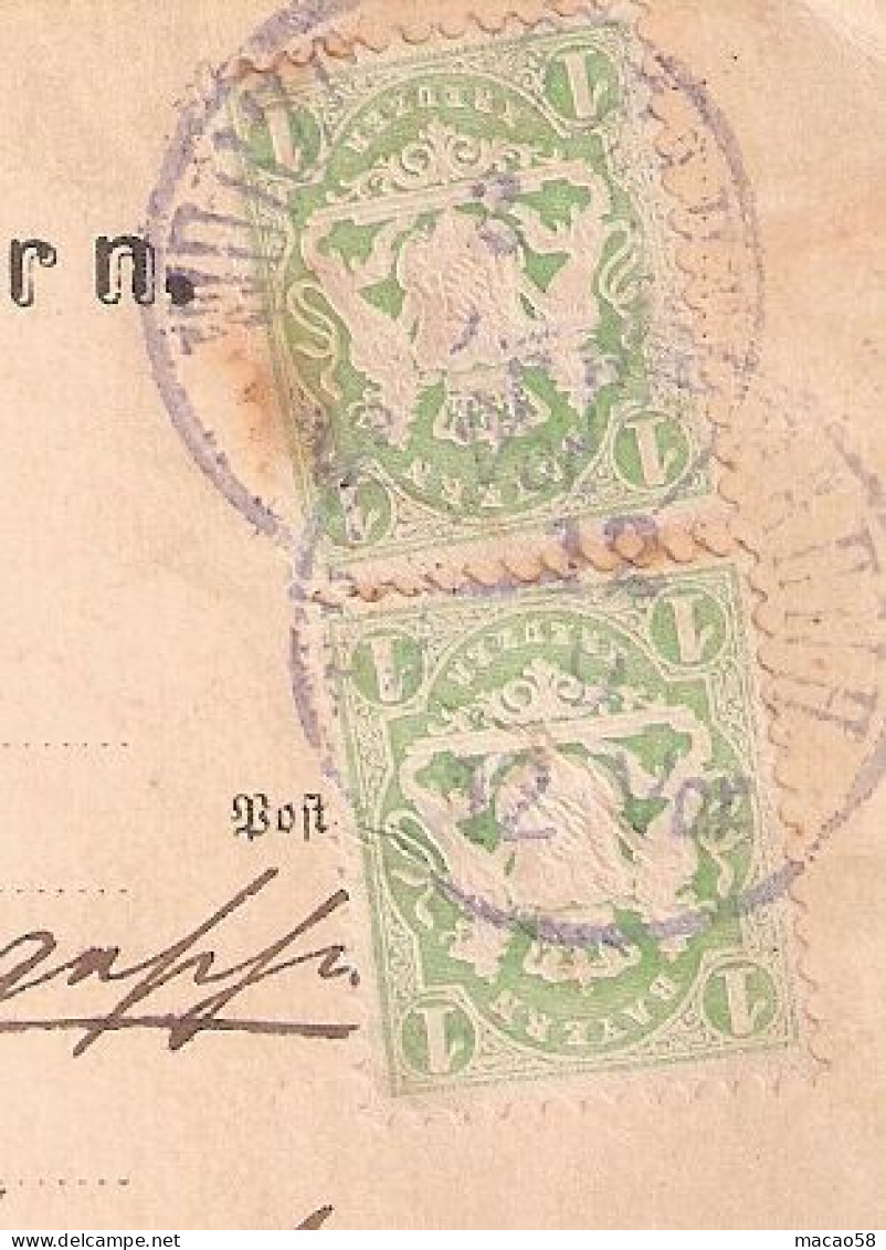 -Lot-Ganzsachen -Entier Postaux - Bavière- - Postal  Stationery