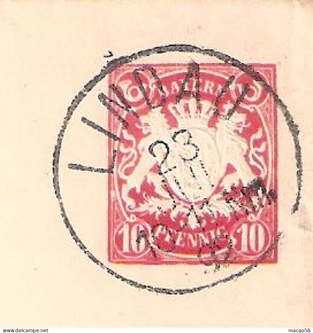 -Lot-Ganzsachen -Entier Postaux - Bavière- - Postal  Stationery