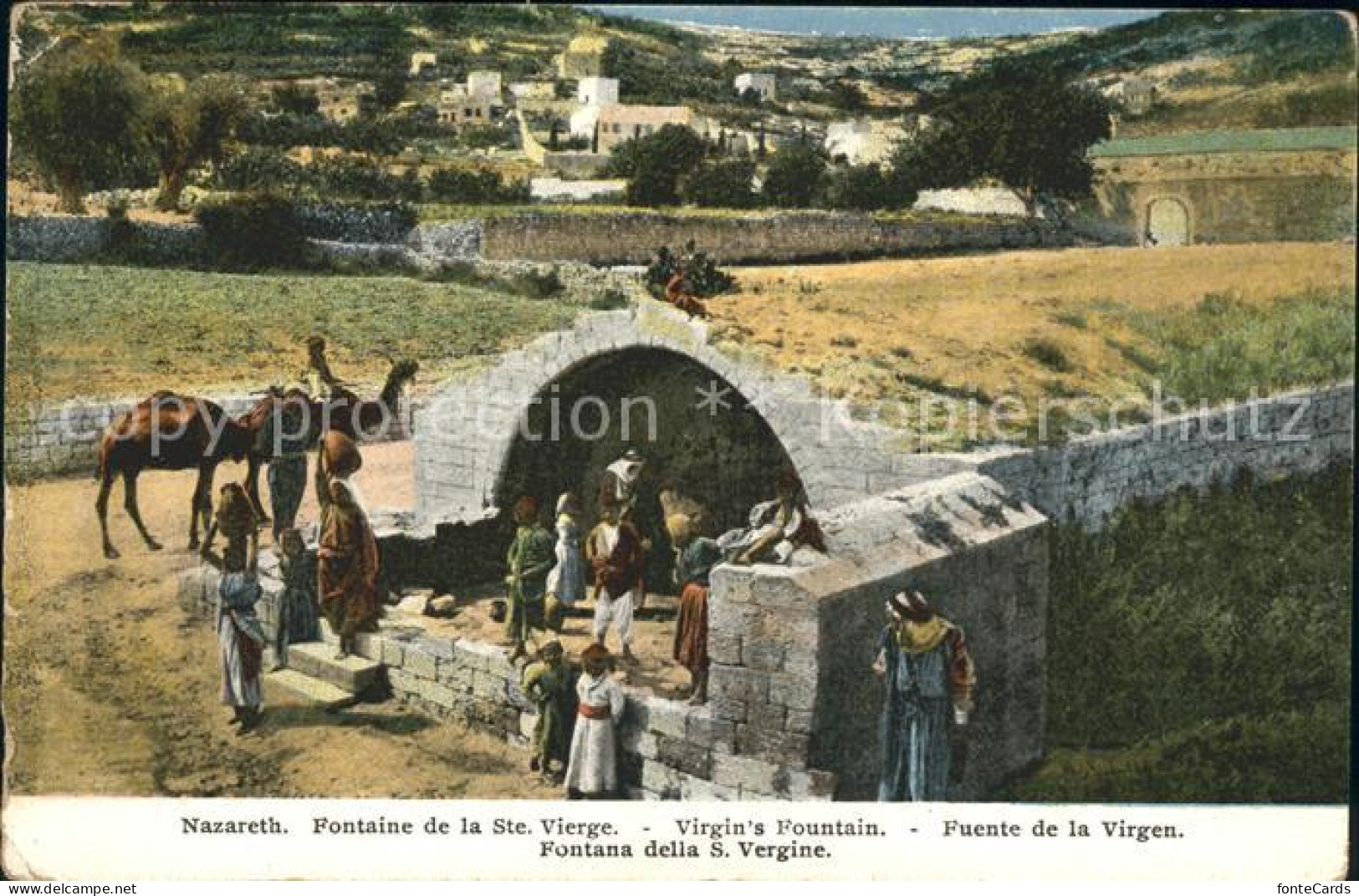 11923121 Nazareth Israel Fontaine De La Ste. Vierge  - Israel