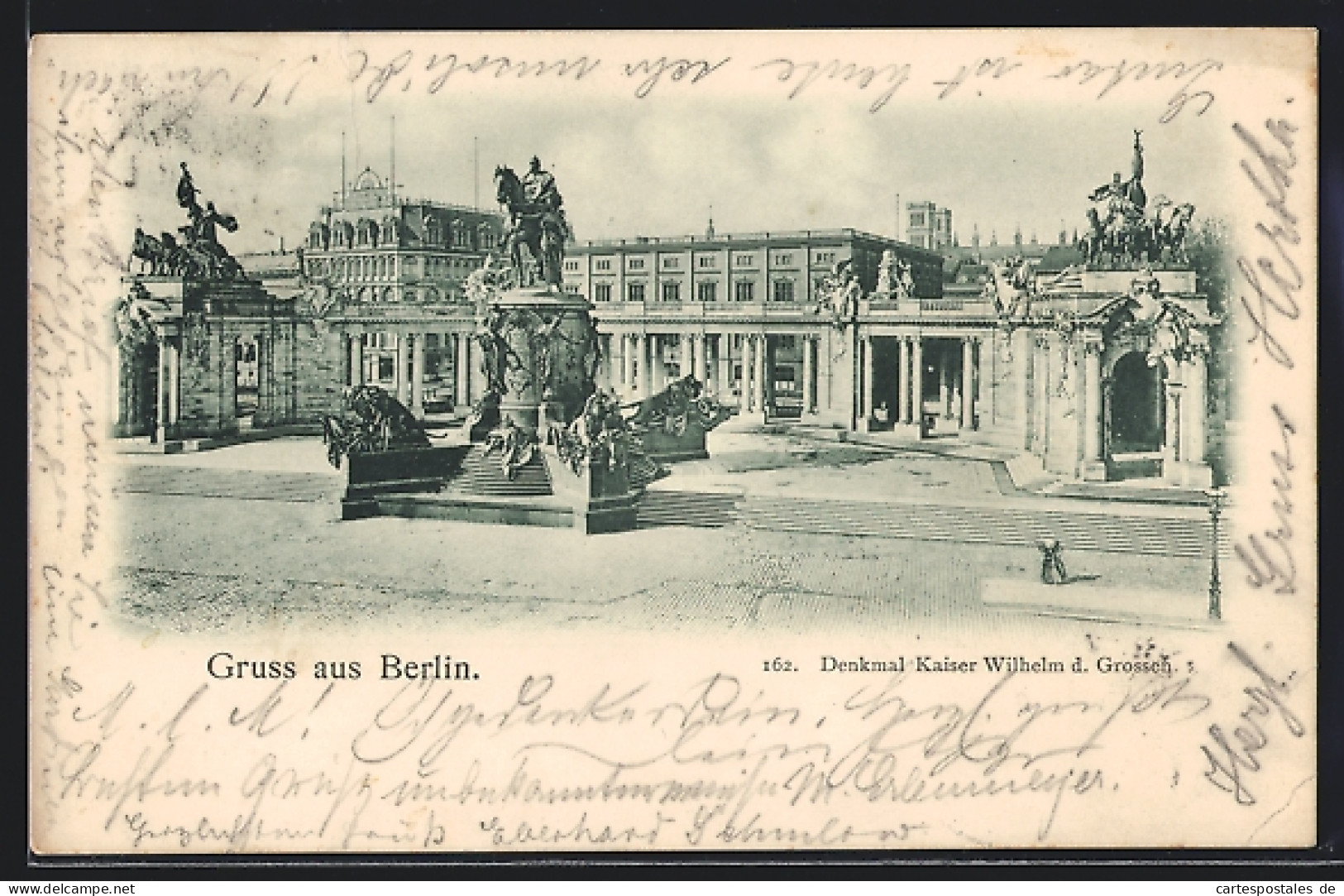 AK Berlin, Denkmal Kaiser Wilhelm Des Grossen  - Mitte