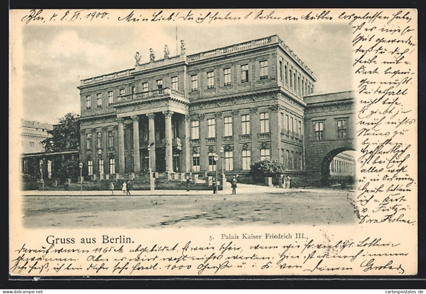 AK Berlin, Palais Kaiser Friedrich III.  - Mitte