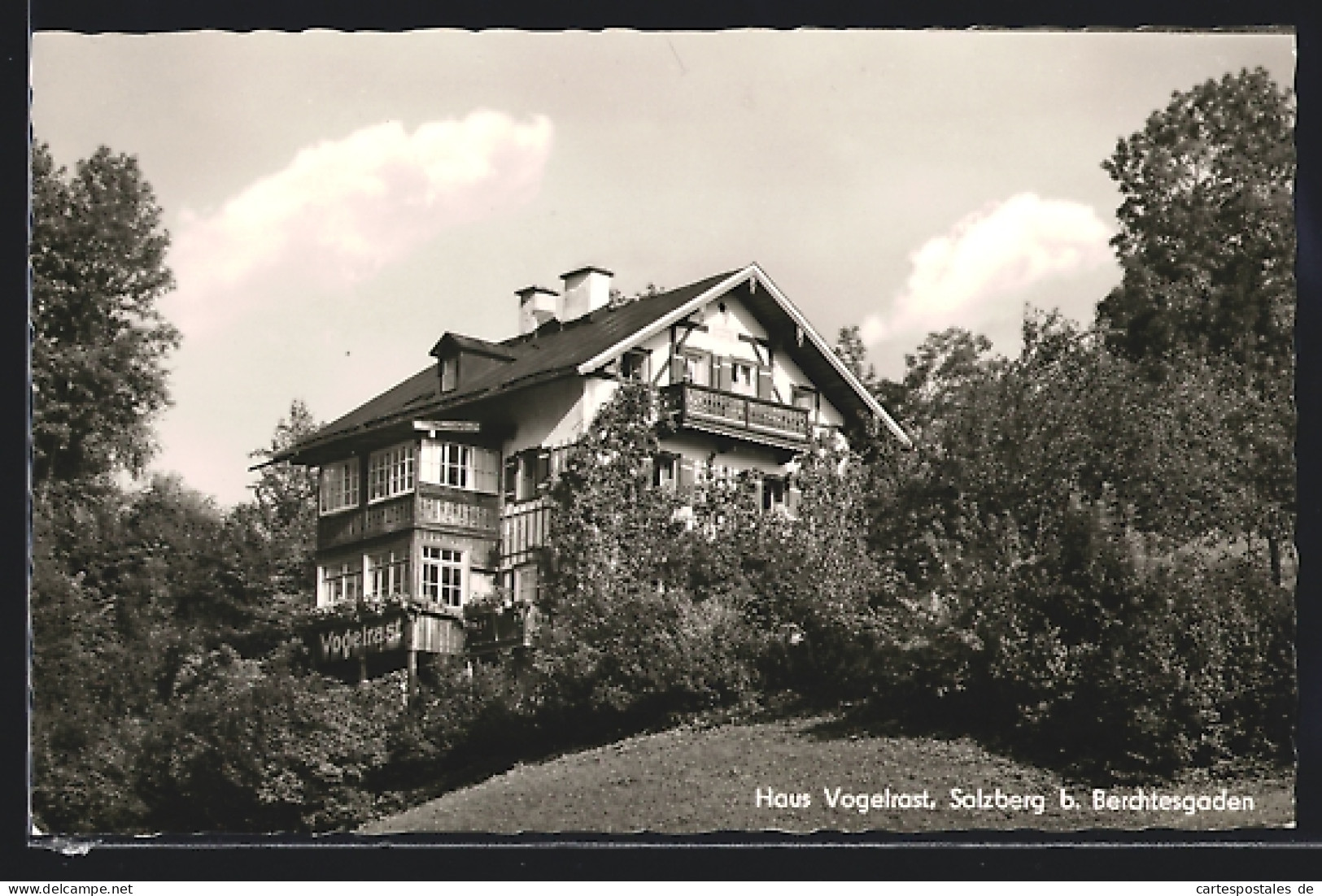 AK Salzberg B. Berchtesgaden, Pension Haus Vogelrast  - Berchtesgaden
