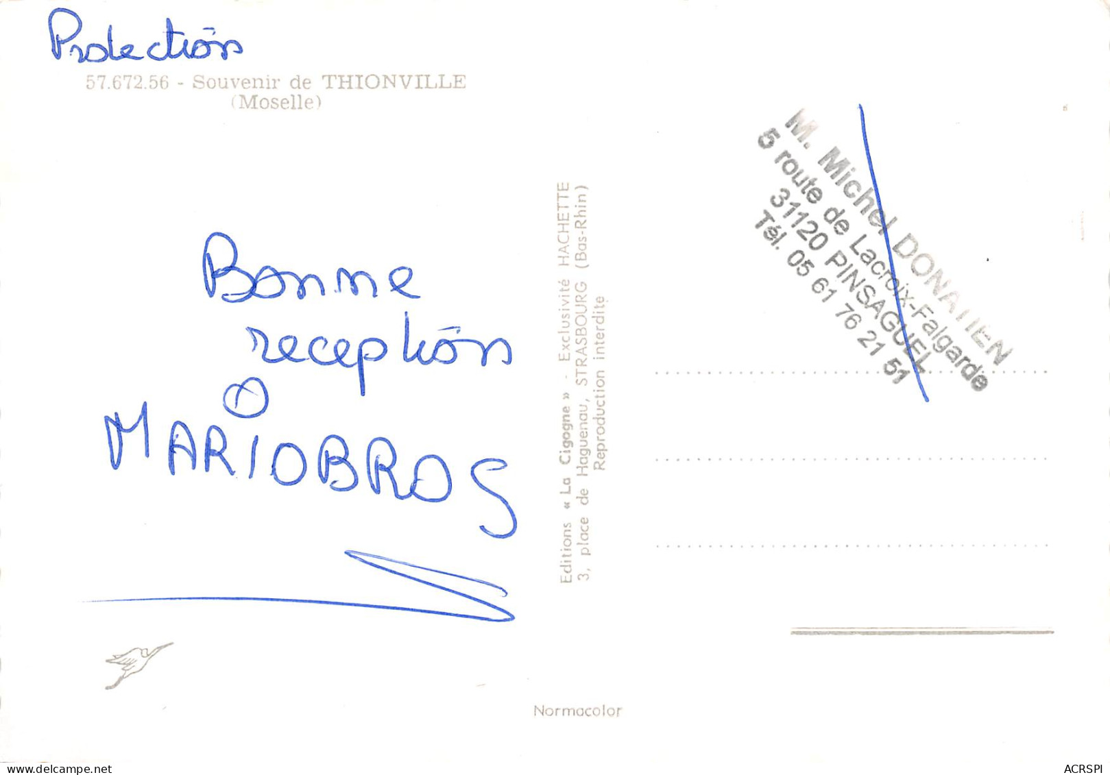 57 THIONVILLE  Multivue Souvenir  N° 4 \MK3004 - Thionville