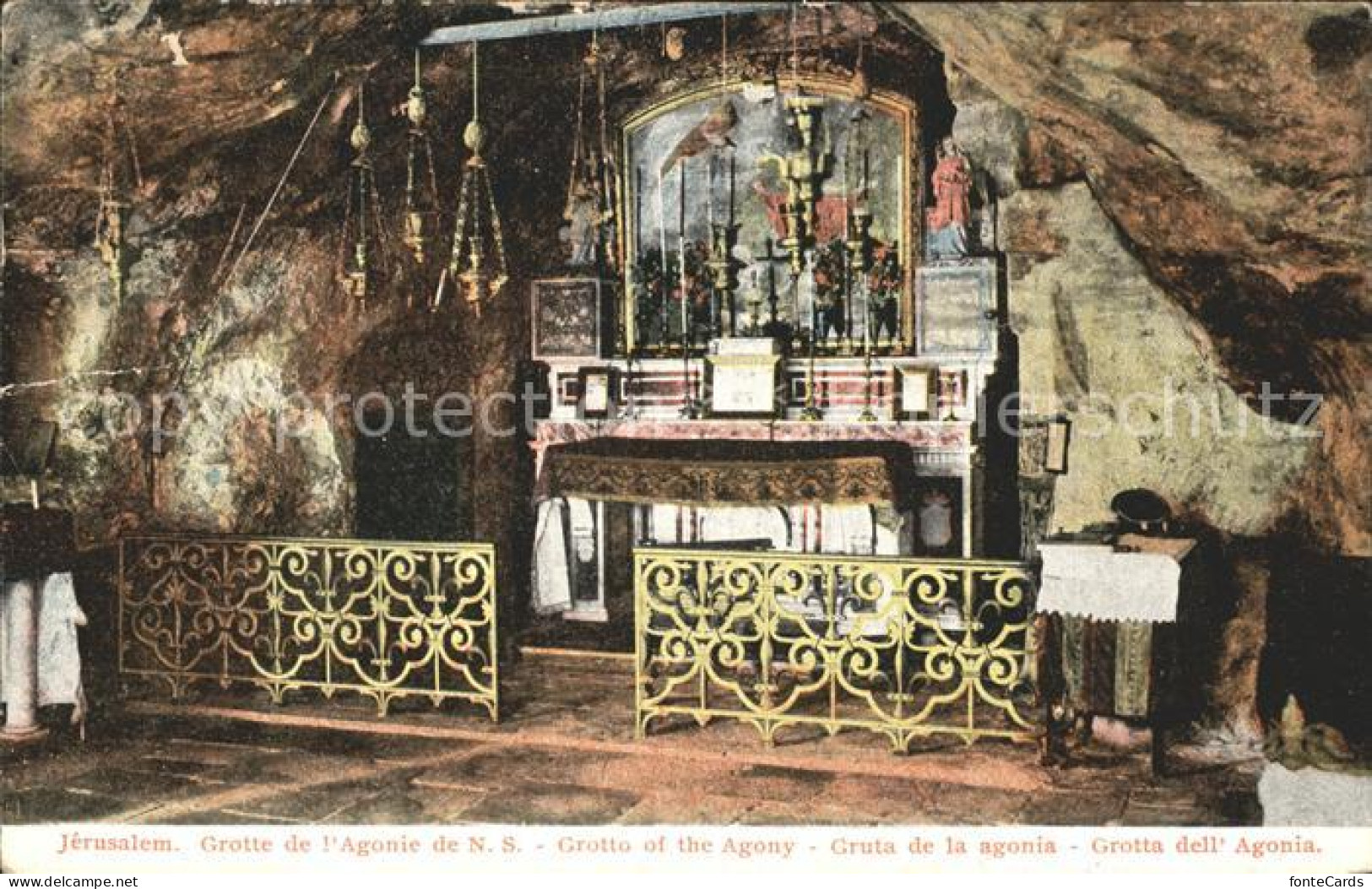 11922363 Jerusalem Yerushalayim Grotte Agonie   - Israël