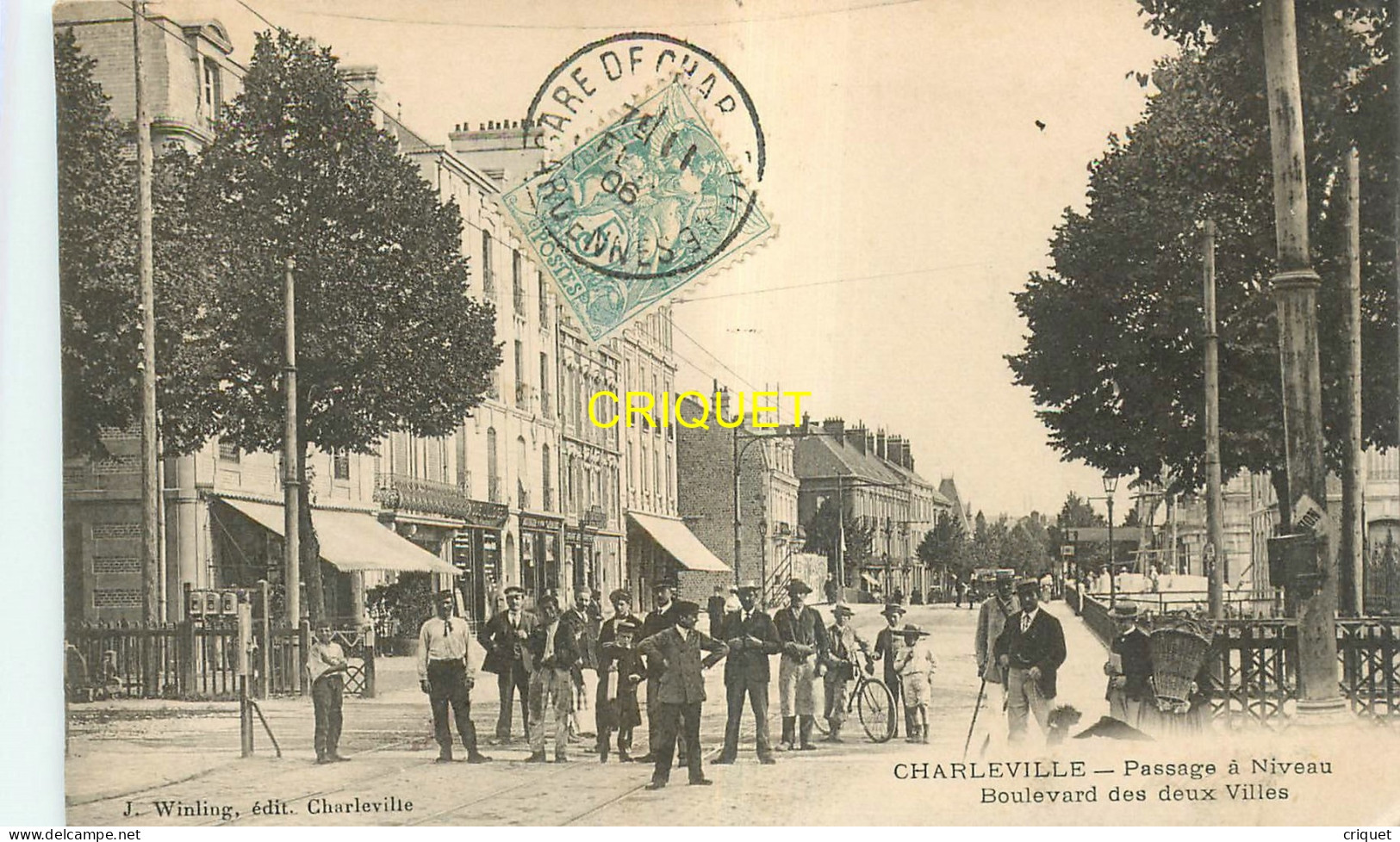 08 Charleville, Passage à Niveau Boulevard Des Deux Villes - Charleville