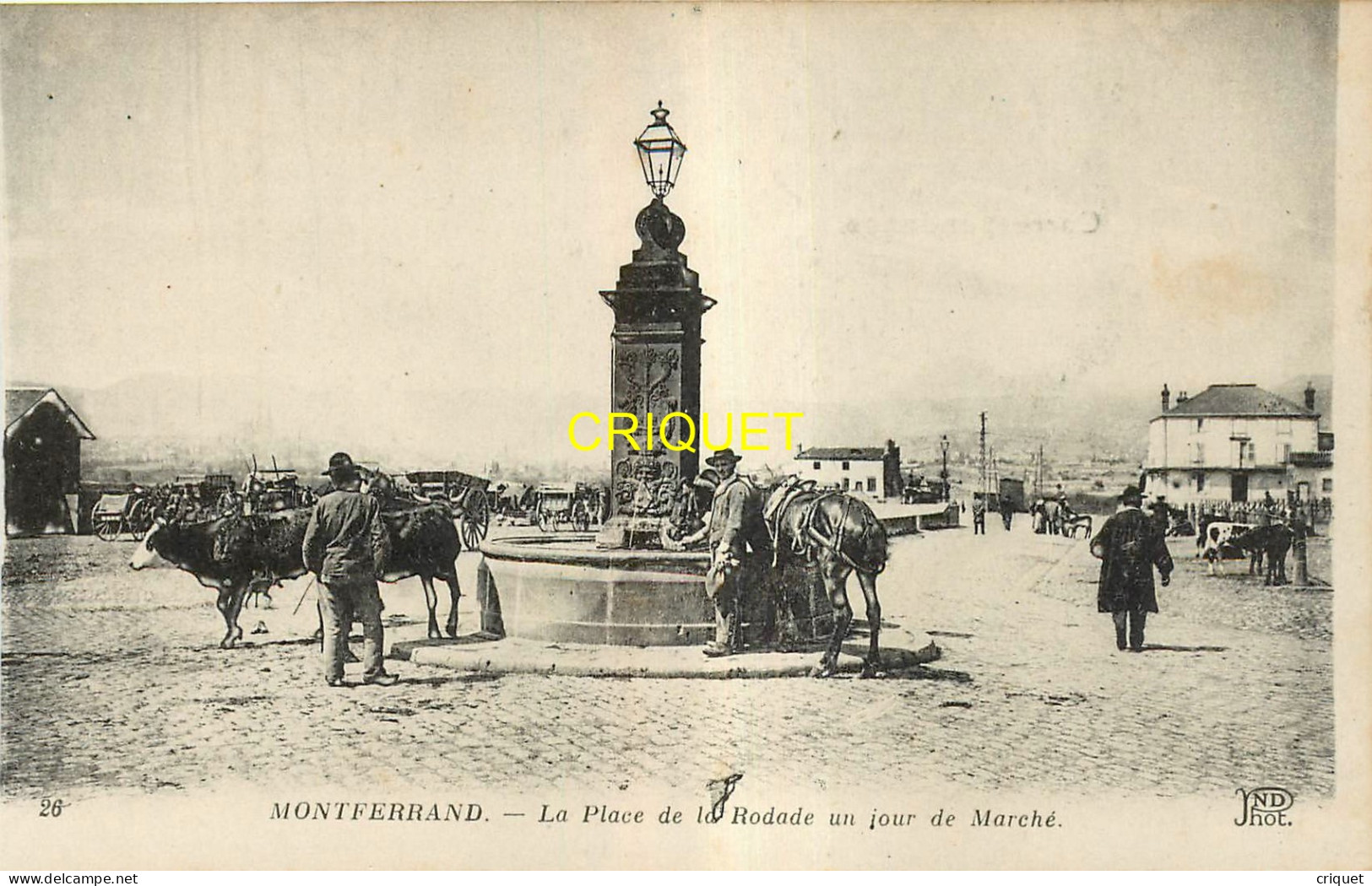 63 Montferrand, Place De La Rodade Un Jour De Marché - Sonstige & Ohne Zuordnung