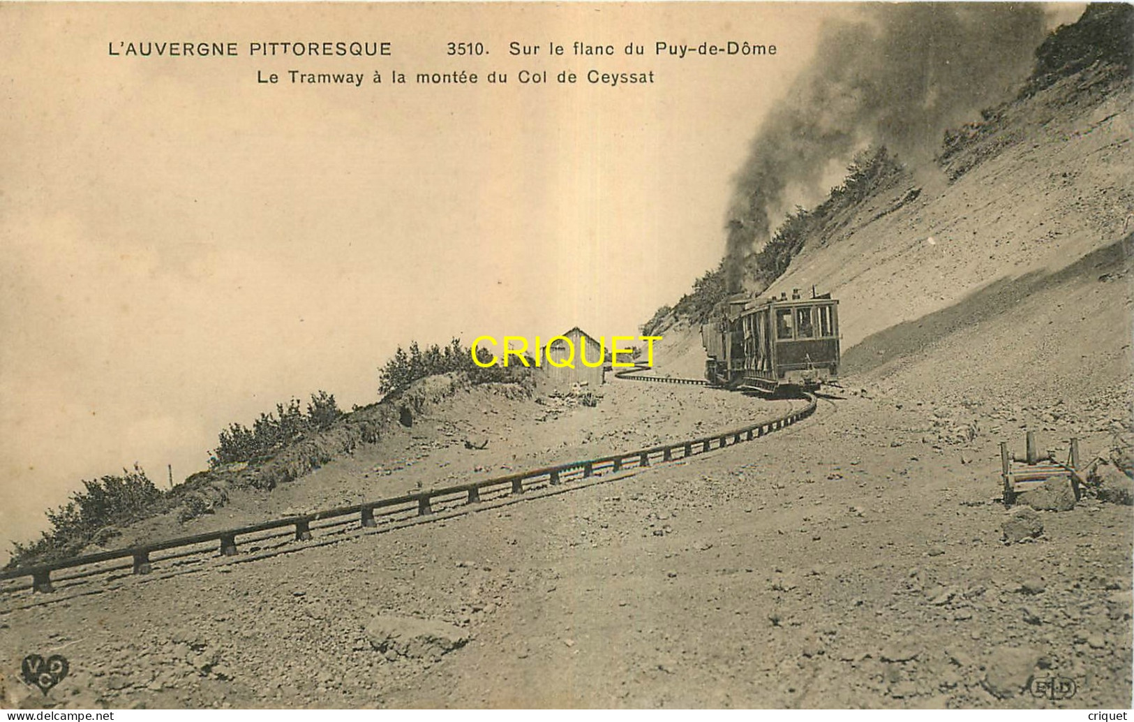 63 Le Puy De Dôme, Beau Lot De 8 Cartes Différentes Sur Le Tramway Et Le Chemin De Fer - Sonstige & Ohne Zuordnung