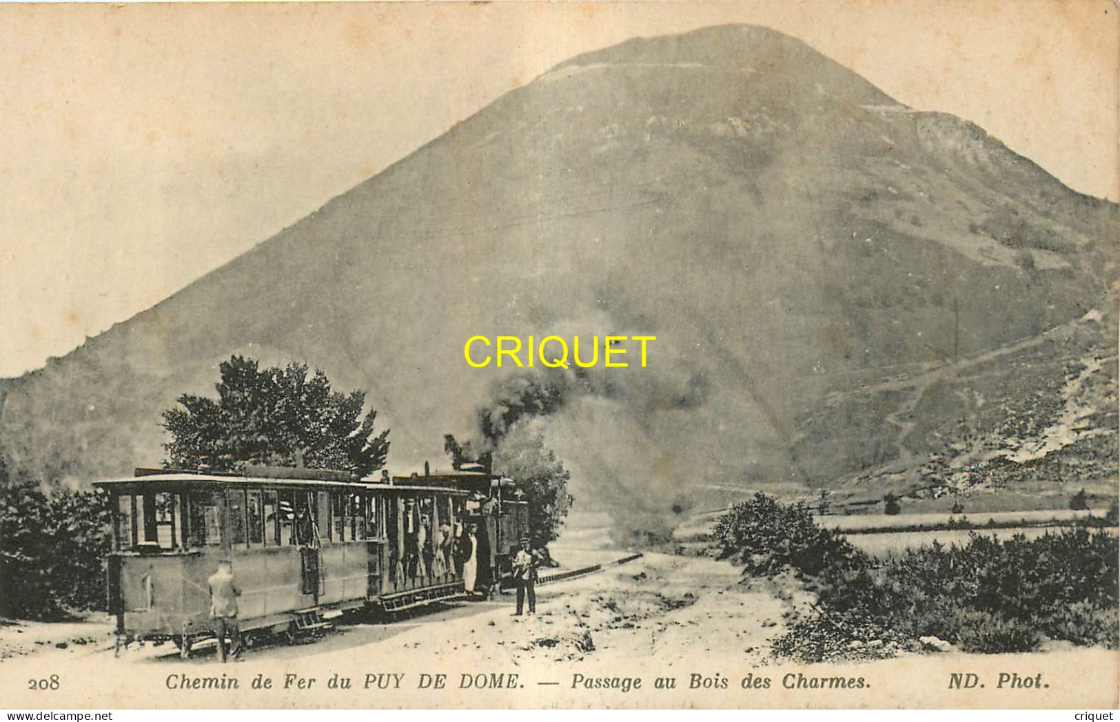 63 Le Puy De Dôme, Beau Lot De 8 Cartes Différentes Sur Le Tramway Et Le Chemin De Fer - Otros & Sin Clasificación