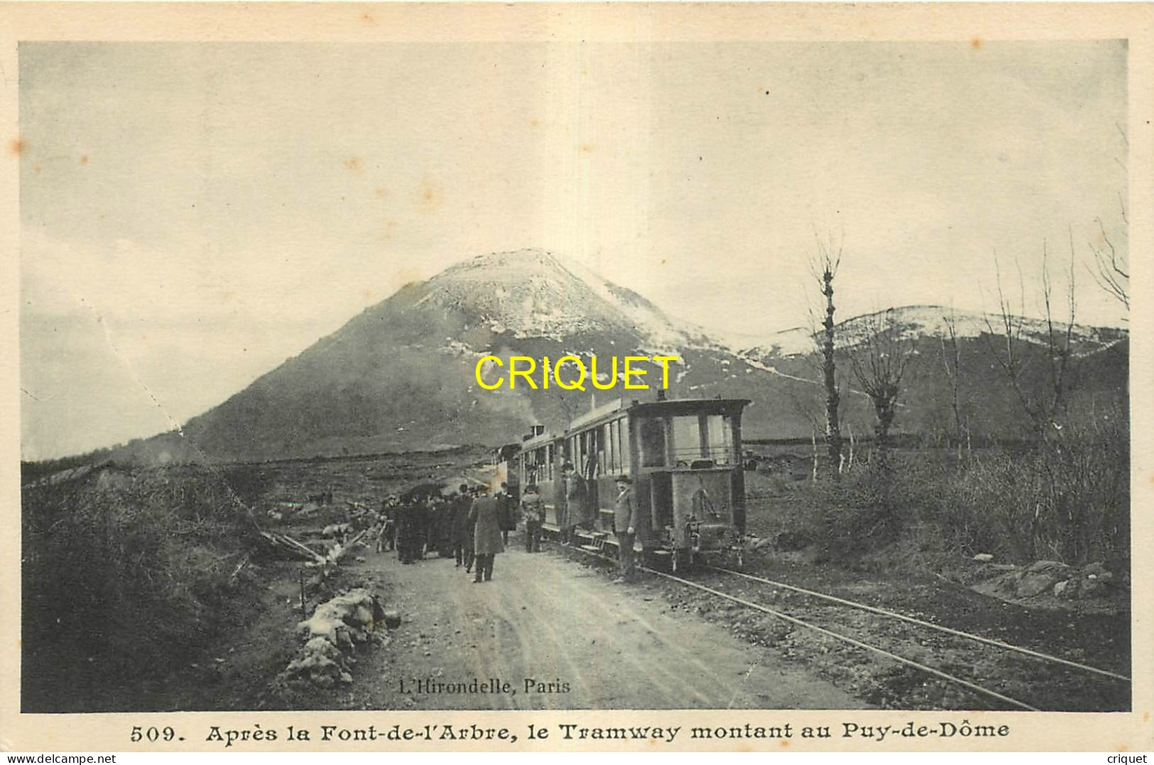 63 Le Puy de Dôme, beau lot de 8 cartes différentes sur le tramway et le chemin de fer