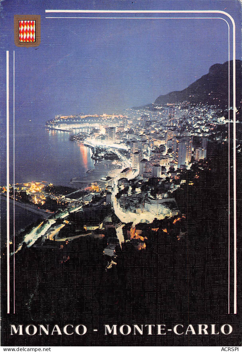 MONACO  Vue Générale  Monte Carlo De Nuit  N° 11 \MK3006 - Monte-Carlo