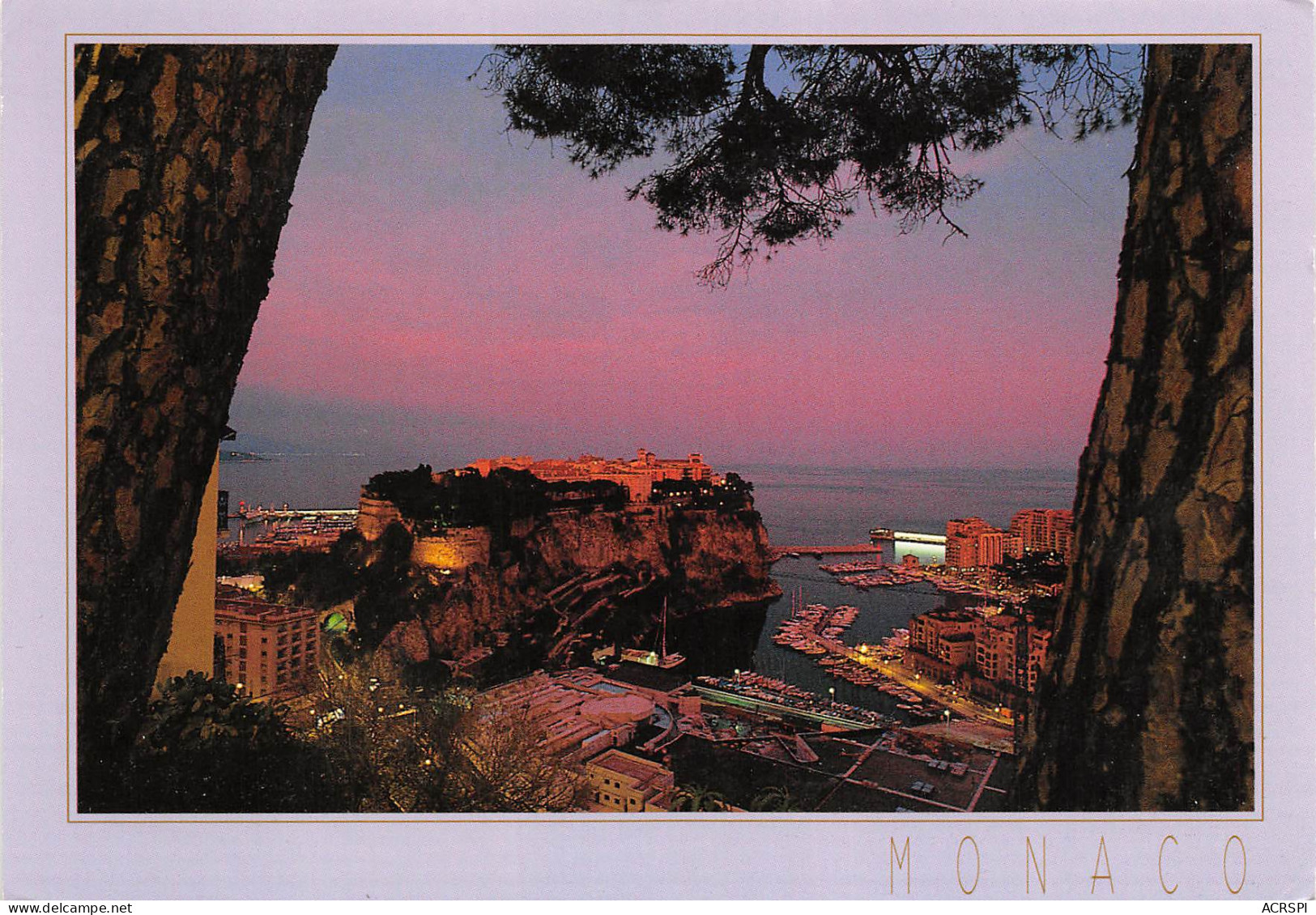 MONACO  Vue Panoramique Au Crépuscule  N° 24 \MK3006 - Monte-Carlo