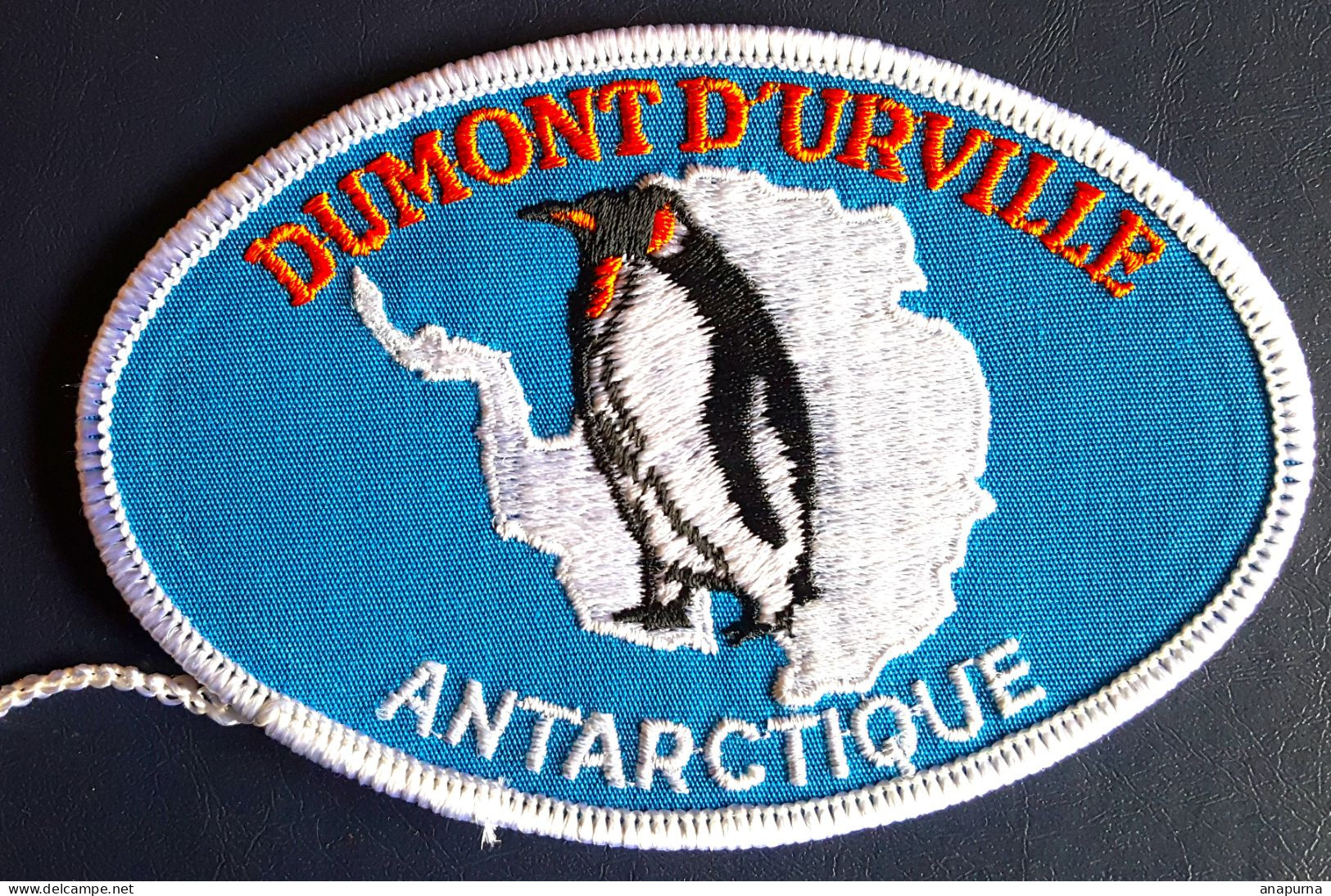 Patch Tissu De Grande Dimension, Terre Adélie Base Dumont D'Urville, Neuf, EPF Missions PEV - Basi Scientifiche