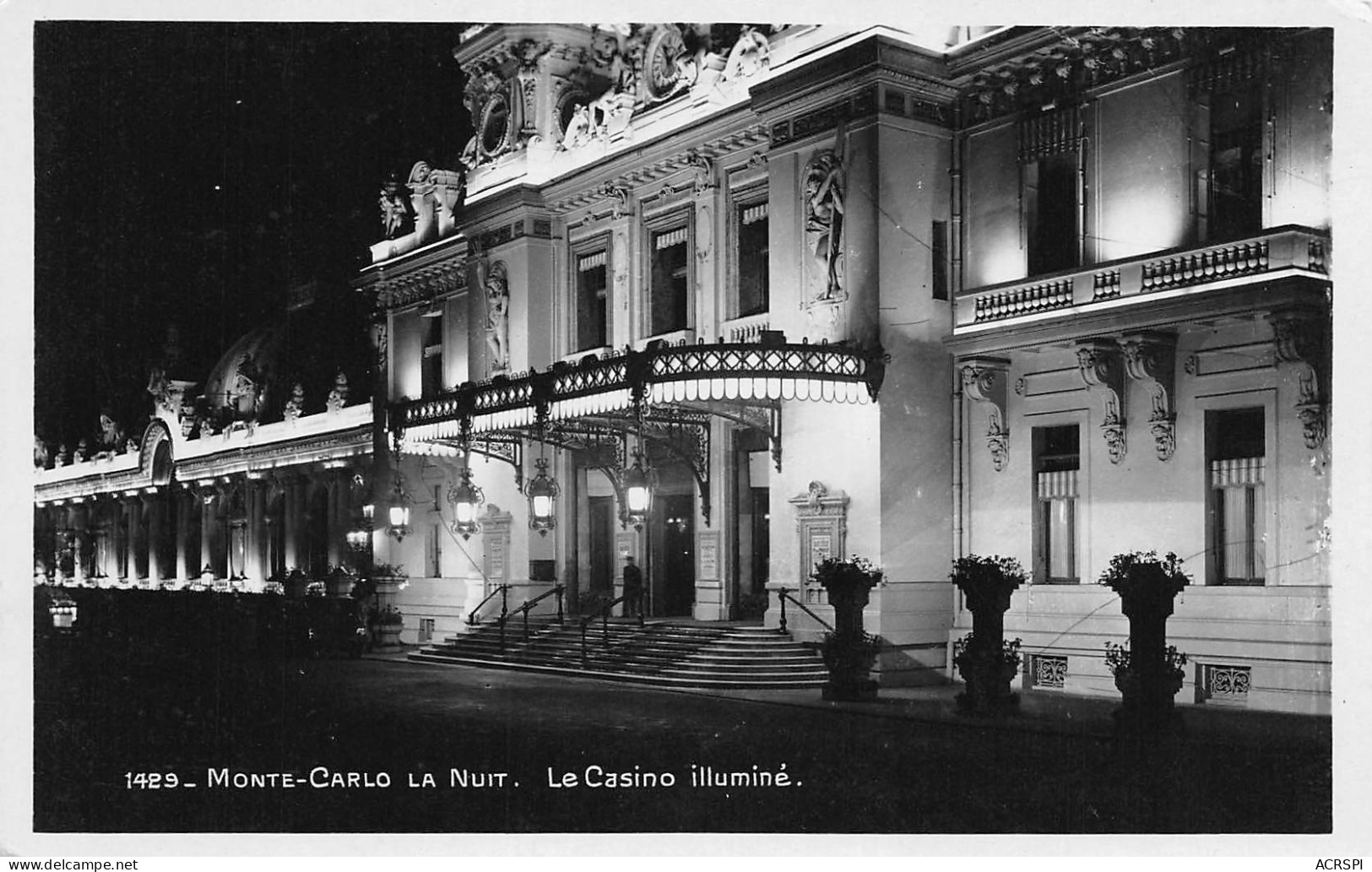 MONACO   Monte Carlo Le Casino Illuminé La Nuit  N° 42 \MK3006 - Monte-Carlo