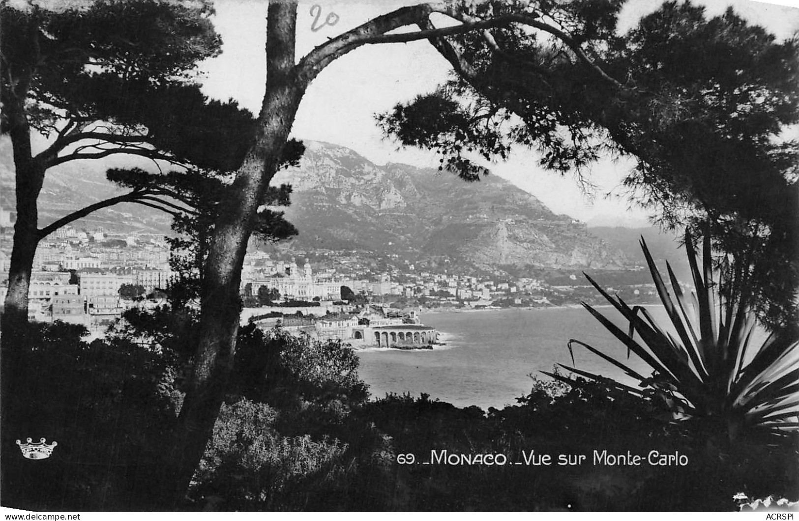 MONACO  Vue Sur Monte Carlo  N° 66 \MK3006 - Monte-Carlo