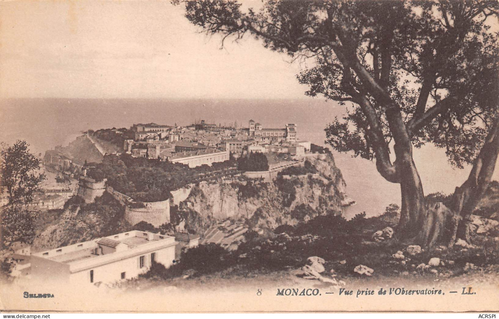 MONACO  Vue Prise De L'observatoire   N° 68 \MK3006 - Fürstenpalast