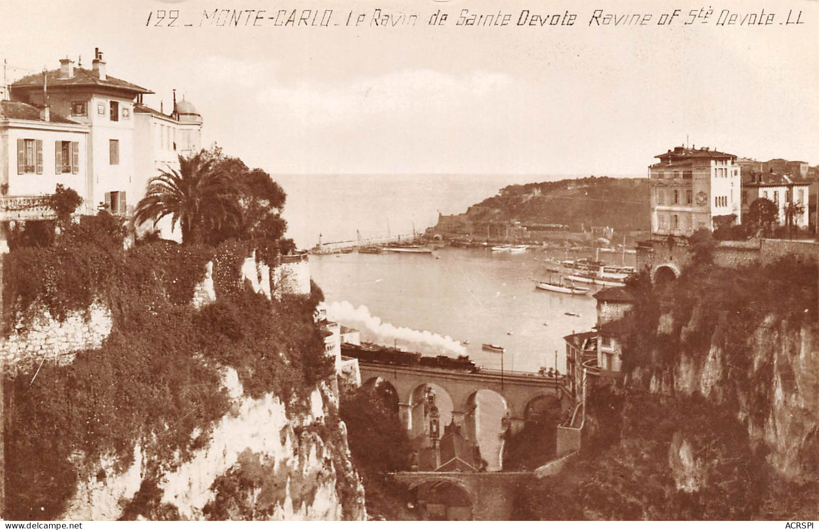 MONACO  Monte Carlo  Le Ravin De Sainte Devote   N° 75 \MK3006 - Monte-Carlo