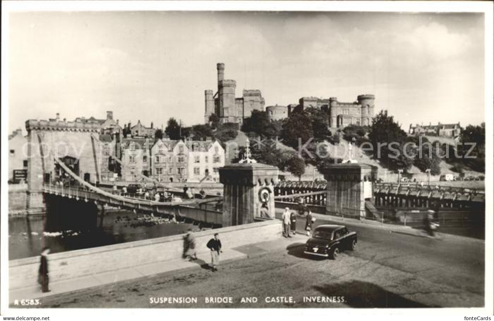 11922096 Inverness Highland Suspension Bridge And Castle  - Autres & Non Classés