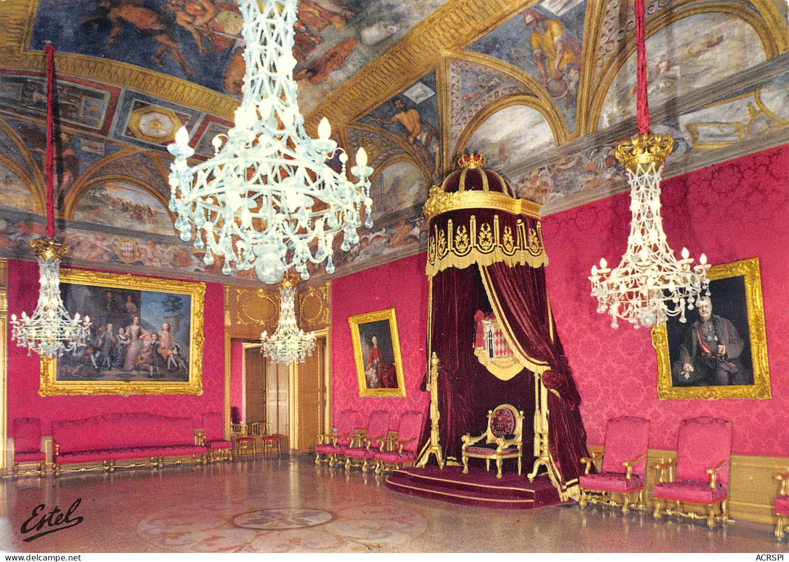 MONACO  Le Palais Salle Du Trone  N° 113 \MK3006 - Palacio Del Príncipe