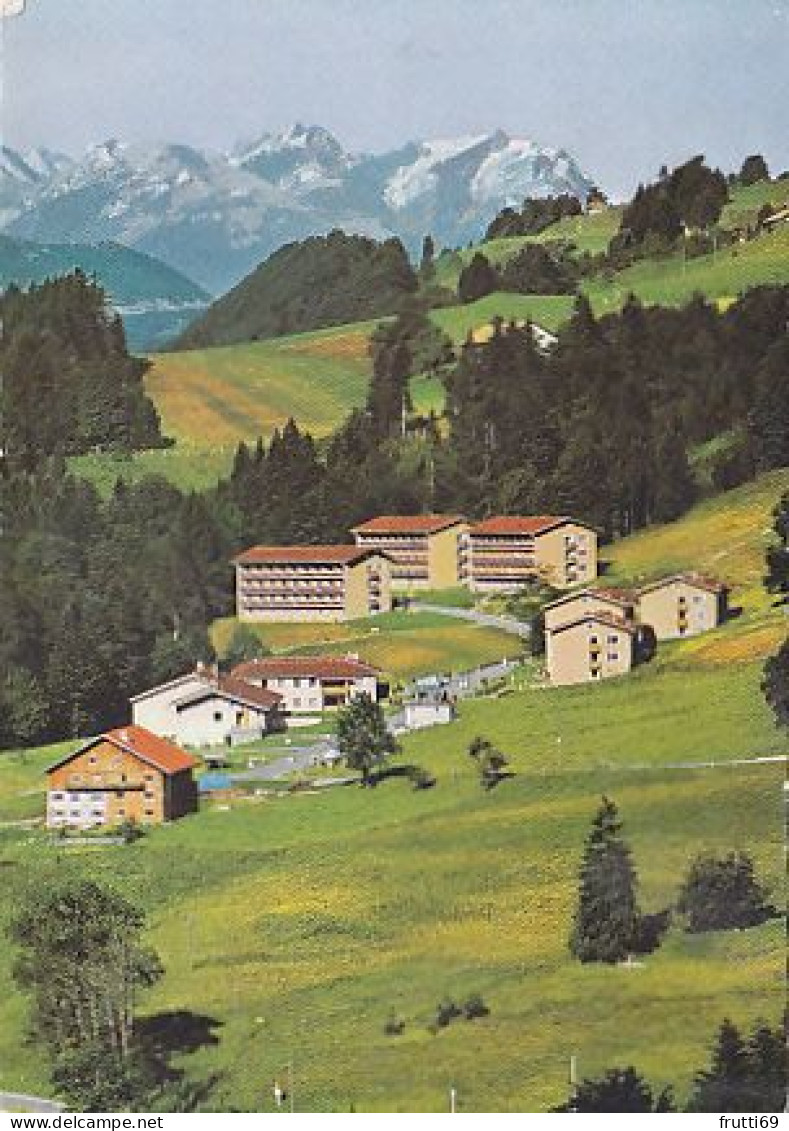 AK 215982 GERMANY - Oberstaufen - Kuranstalt Malas Mit Altmann Und Säntis - Oberstaufen