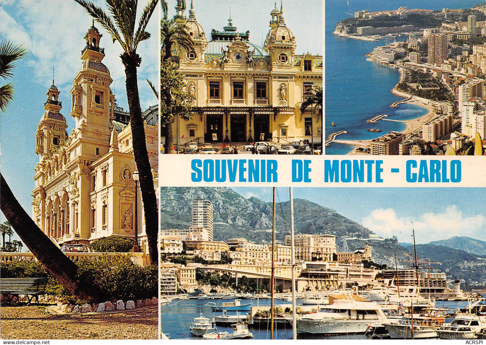 MONACO  Monte Carlo Divers Vues Souvenir   N° 162 \MK3006 - Panoramische Zichten, Meerdere Zichten