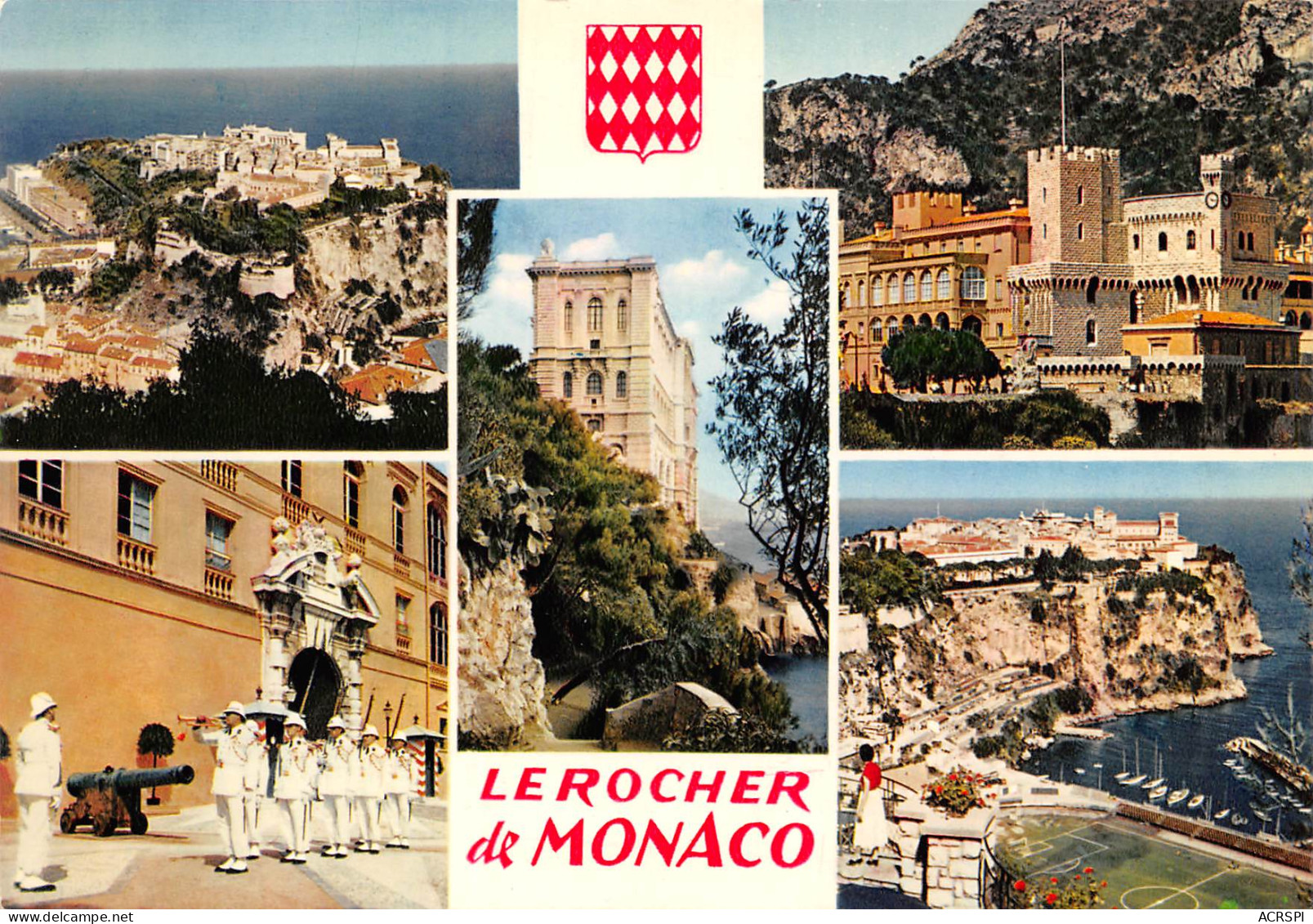MONACO  Le Rocher  Divers Vues Multivue   N° 163 \MK3006 - Prince's Palace