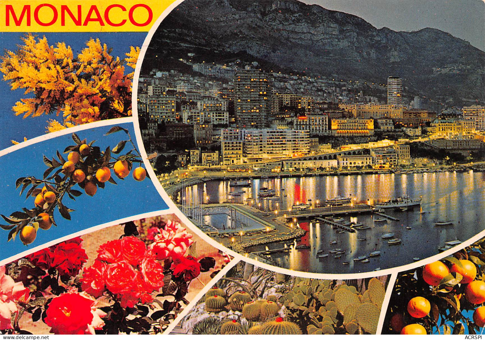 MONACO   Multivue  De Monte Carlo Trés Beaux Timbres Et Oblitération  N° 167 \MK3006 - Tarjetas Panorámicas