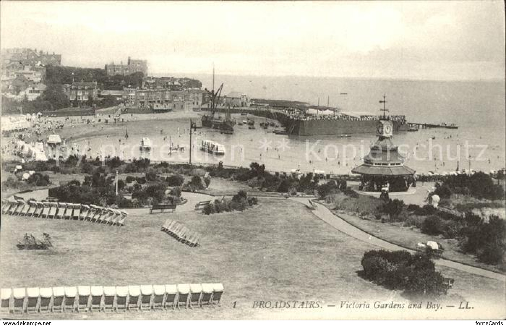 11922013 Broadstairs Victoria Gardens And Bay Grossbritannien - Sonstige & Ohne Zuordnung