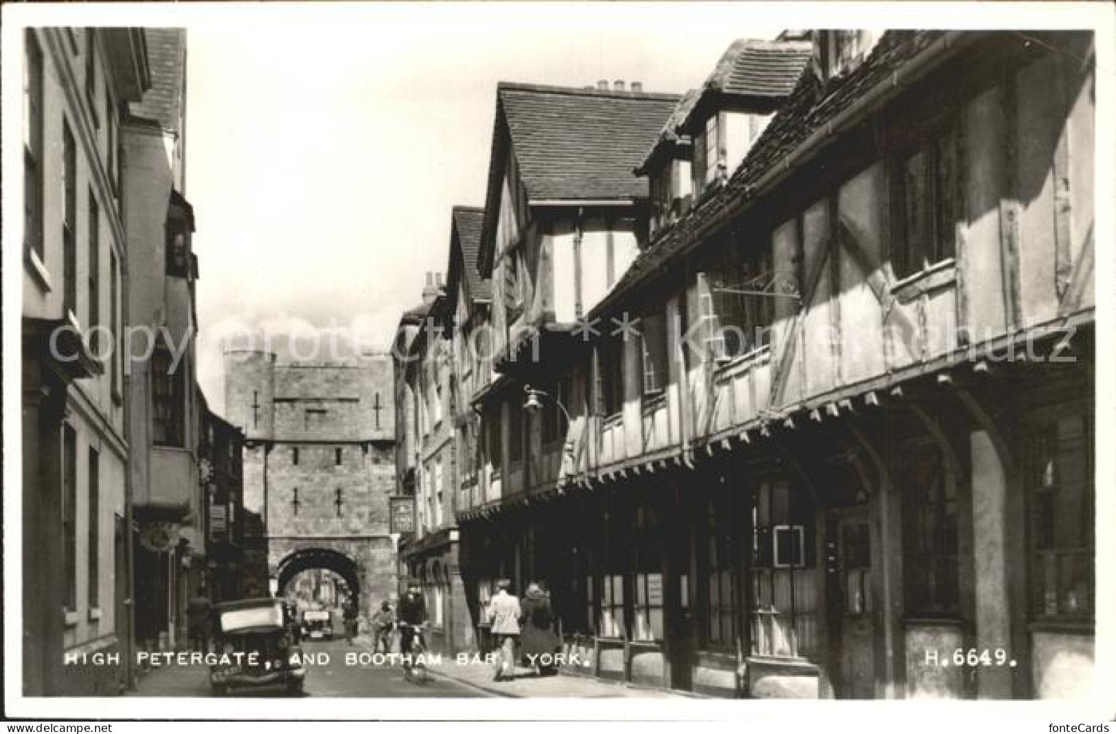 11922009 York UK High Petergate Bootham Bar York - Altri & Non Classificati