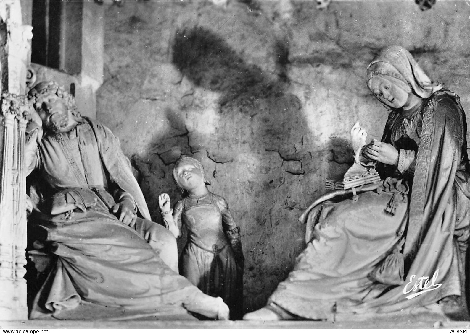 28  CHARTRES La Cathédrale Intérieur Pourtour Du Choeur Songe De Joseph   N° 59 \MK3007 - Chartres