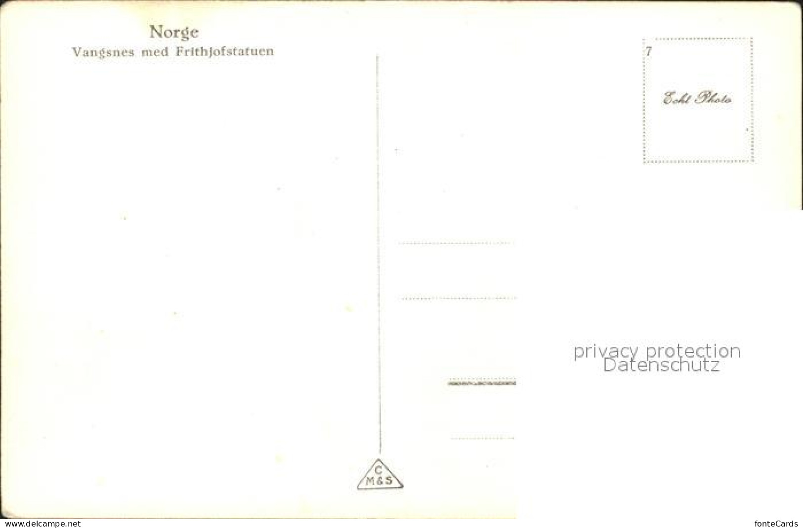 11921991 Norge Norwegen Vangsnes Med Frithjofsturen Aalesund - Noruega