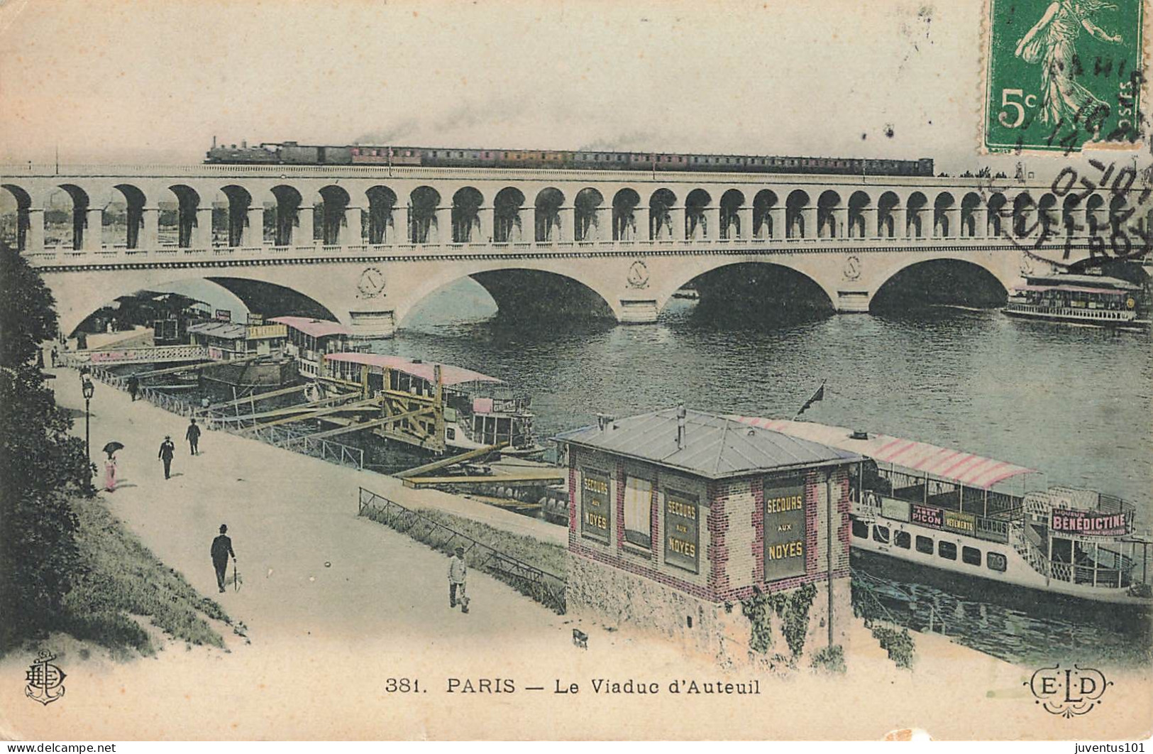 CPA Paris-Le Viaduc D'Auteuil-381-Timbre     L2881 - Autres & Non Classés