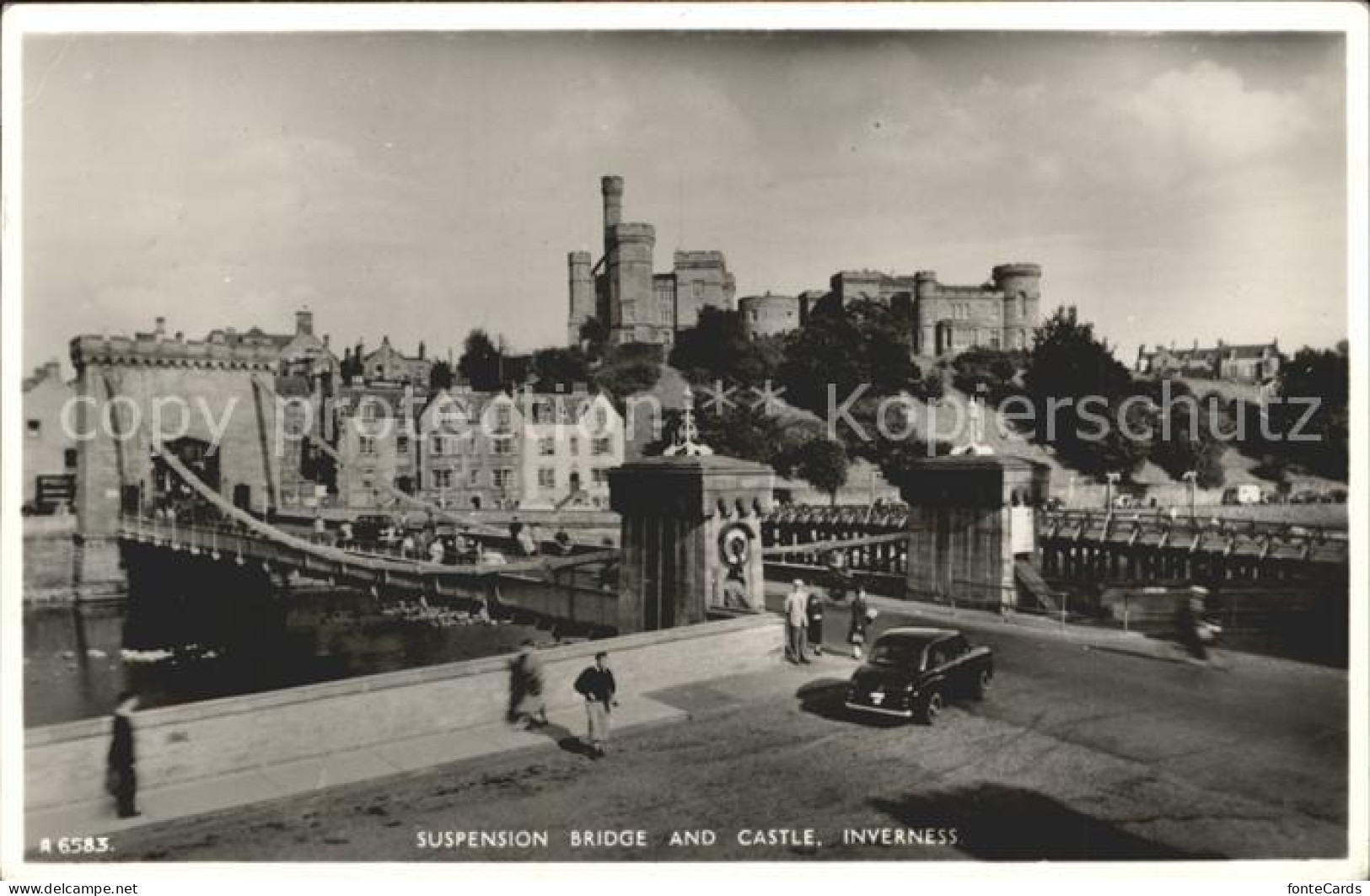 11921979 Inverness Highland Suspension Bridge And Castel  - Otros & Sin Clasificación