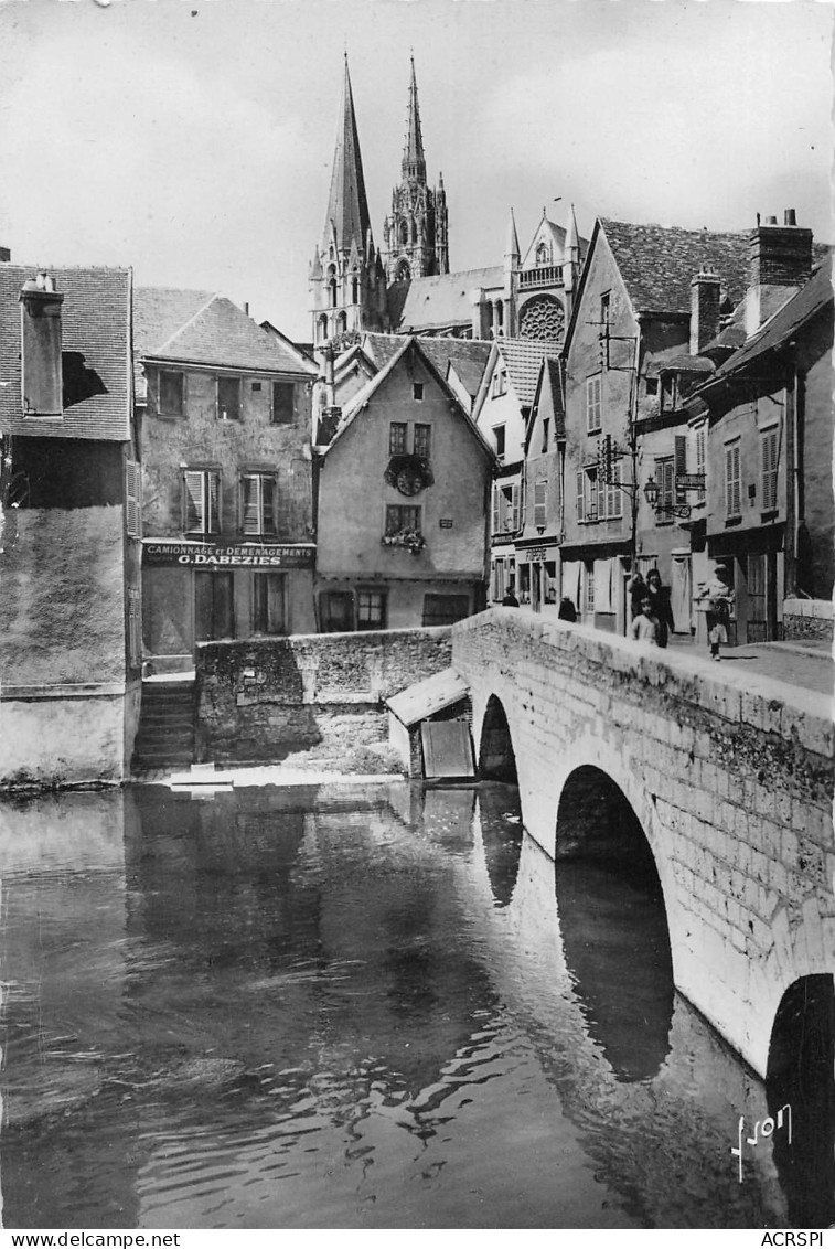 28  CHARTRES   Vieux Ponts Et Vieilles Maisons Déménagement  G.DABEZIES  N° 143 \MK3007 - Chartres
