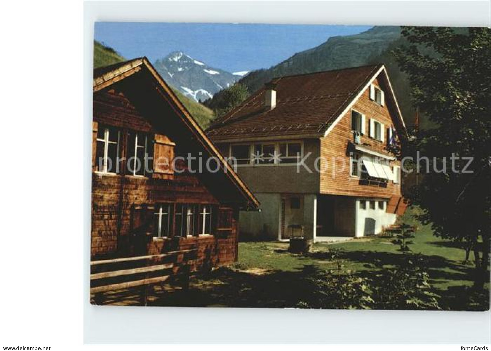 11921362 Linthal Glarus Ferienhaus Restiberg Gemshuettli Baslerhaus  Linthal - Sonstige & Ohne Zuordnung