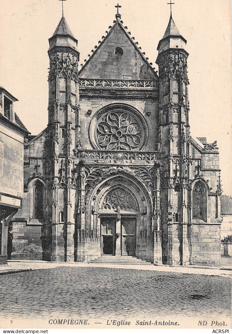 60 COMPIEGNE L'église Saint Antoine   N° 35 \MK3008 - Compiegne