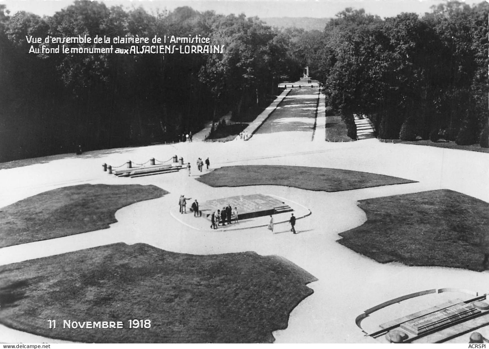 60 COMPIEGNE Vue Générale De La Clairière De L'armistice  N° 38 \MK3008 - Compiegne