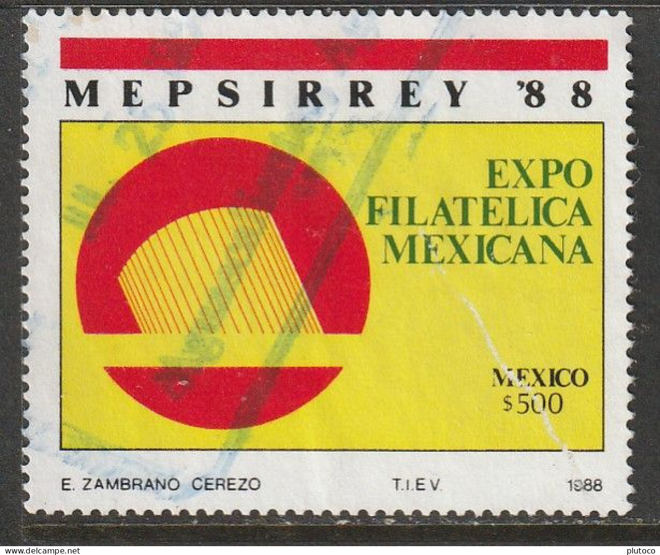 MEXICO, USED STAMP, OBLITERÉ, SELLO USADO - Mexiko