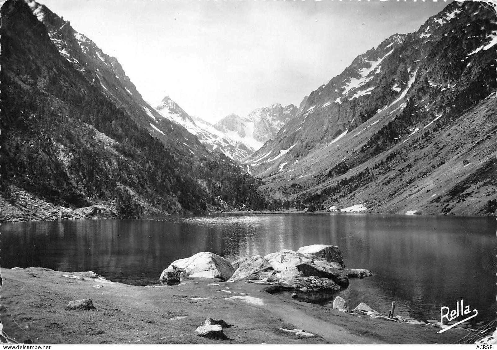 65 CAUTERETS Lac De Gaube Et Le Vignemale   édition Rella  N° 101 \MK3009 - Cauterets